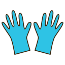 guantes de la mano icon