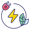 energía renovable icon