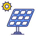 energía solar icon