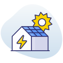 célula solar icon