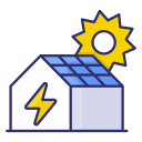 célula solar icon