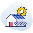 casa solar icon