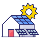 casa solar icon