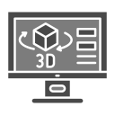 diseño 3d icon