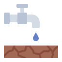 escasez de agua icon