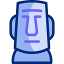 moái animated icon