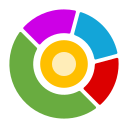 gráfico de anillos icon