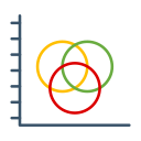 diagrama de venn icon