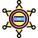 insignia del sheriff 