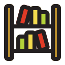 estante para libros icon