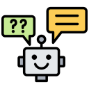 robot de chat icon