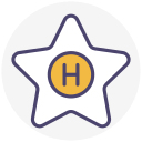 hotel 5 estrellas icon