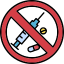 no drogas icon