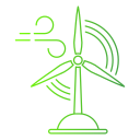 energía eólica icon