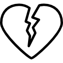 corazón roto icon