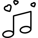 musica romantica icon