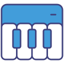 teclas del piano icon