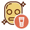 máscara facial icon