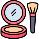 maquillaje en polvo icon