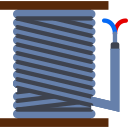 Carrete de cables 