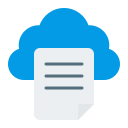 documento en la nube icon