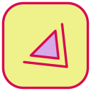 flecha diagonal icon