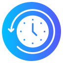 reducir el tiempo icon