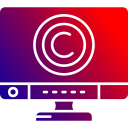 derechos de autor icon