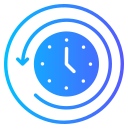 reducir el tiempo icon