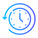 reducir el tiempo icon