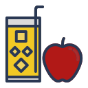 jugo de manzana icon