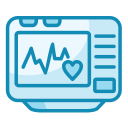 máquina de ecg 