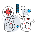 infección de los pulmones 