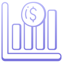 mercado financiero icon