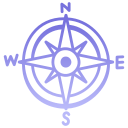 brújula icon