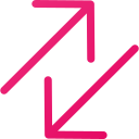 flecha diagonal icon