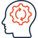 proceso de pensamiento icon