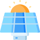 Panel solar icon