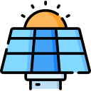 Panel solar icon