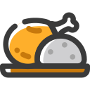 pollo frito icon