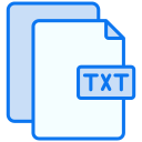 archivo de texto icon