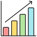 gráfico de barras icon