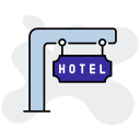 señal de hotel icon