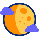 luna llena animated icon