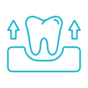 extracción dental icon