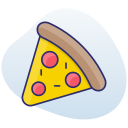 porción de pizza icon