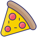 porción de pizza icon