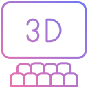 película 3d icon