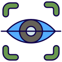 escáner ocular icon