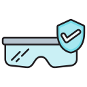 lentes de seguridad icon